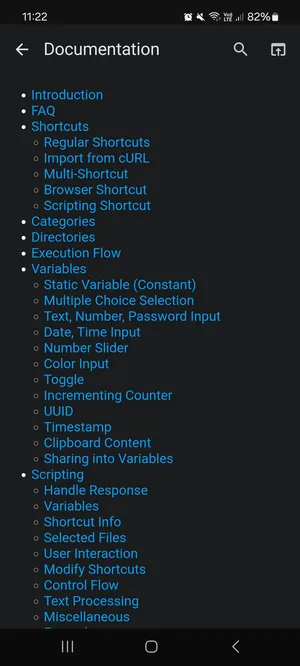 HTTP Request Shortcuts